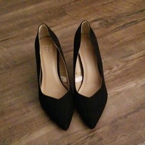 A new day black high heels
